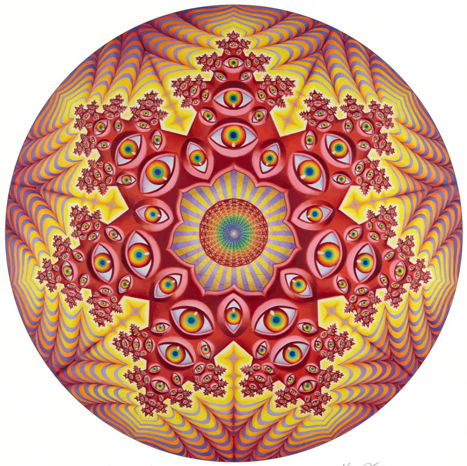 Alex Grey “Vision Crystal Tondo Puzzle”