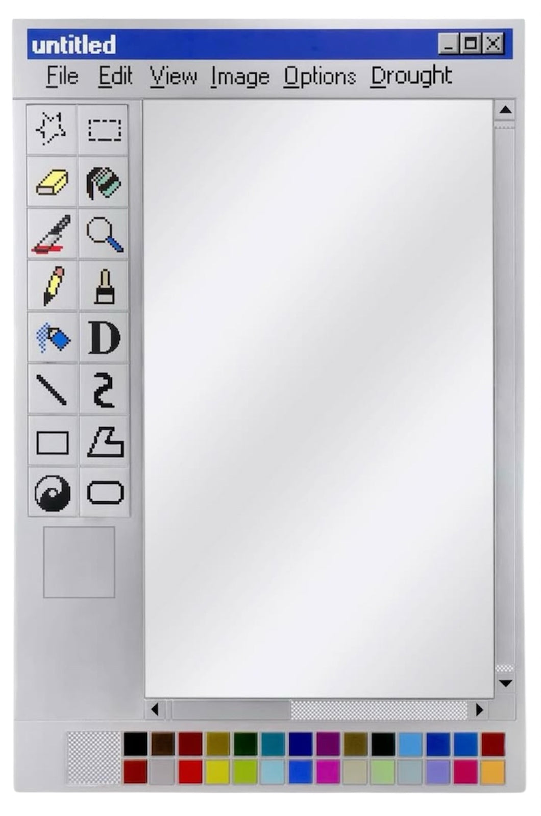 Drought “MS Paint Mirror”