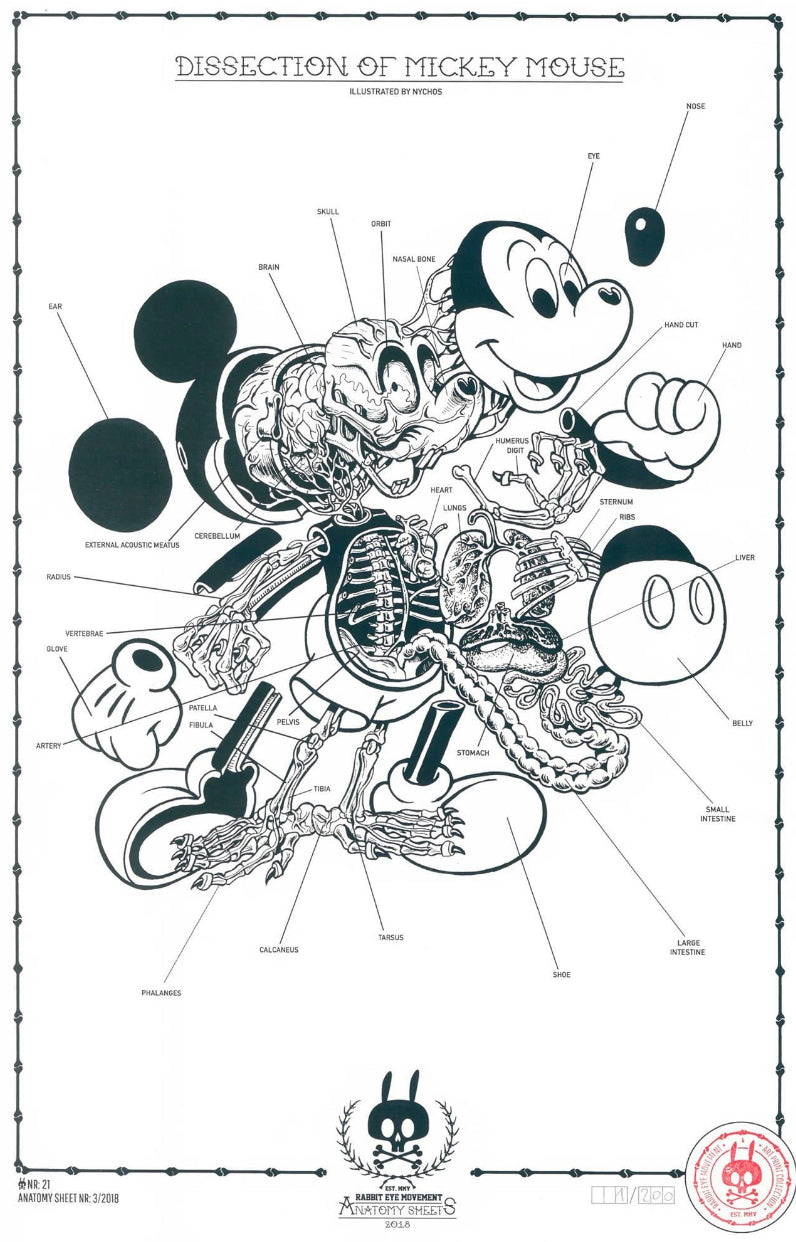 Nychos “Dissection Of Mickey Mouse”