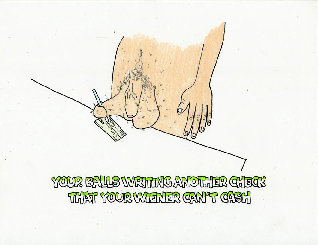 Porous Walker “Balls Writing Yet Another Check That It Can’t Cash”