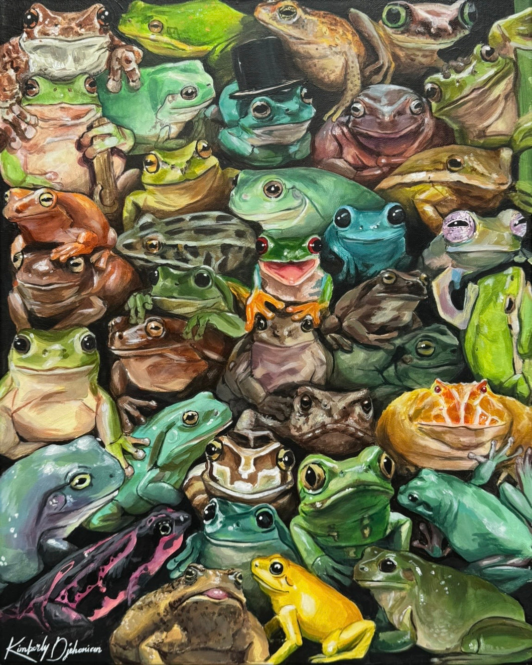 Kimberly Djehanian “Froggy Family”