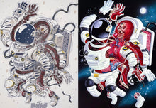Load image into Gallery viewer, Nychos “Dissection of an Astronaut”
