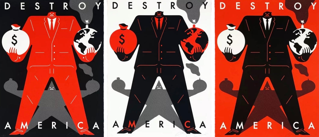 Cleon Peterson “Destroy America”