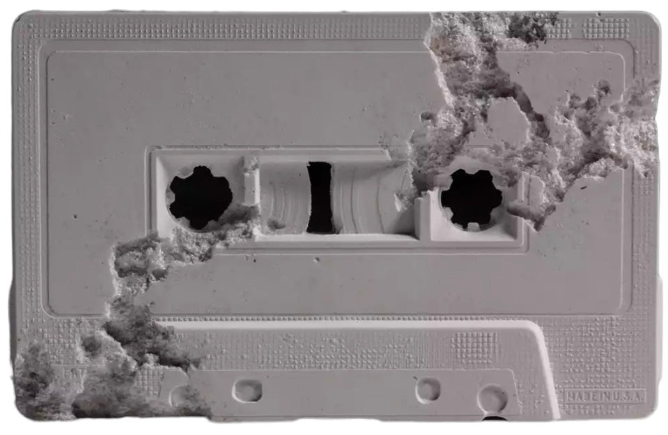 Daniel Arsham “Future Relic 004: Cassette Tape”