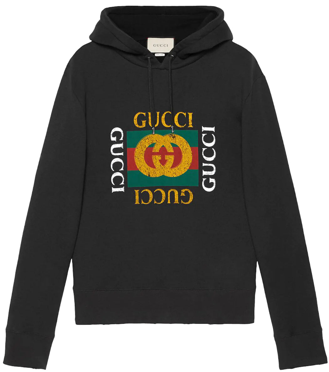 Gucci “Gucci Logo Print Hoodie”