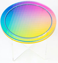 Load image into Gallery viewer, Felipe Pantone “Subtractive Variability Circular Side Table 2”
