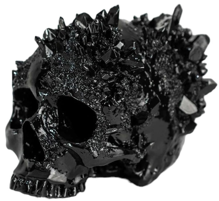 Jack Of The Dust “Obsidian Dragon Glass Skull”