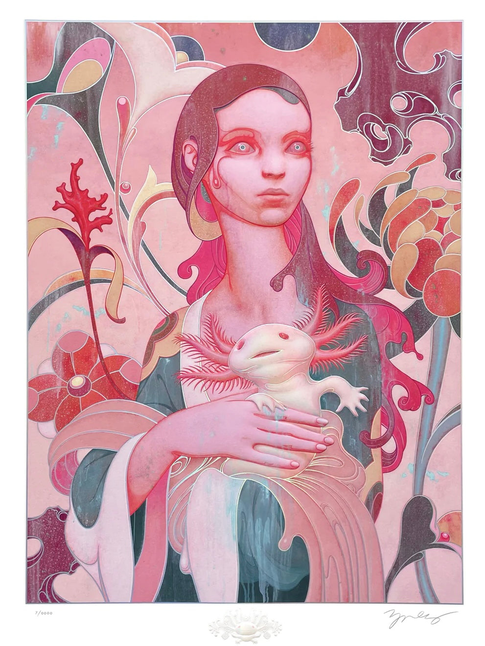 James Jean “Lady With Axolotl”