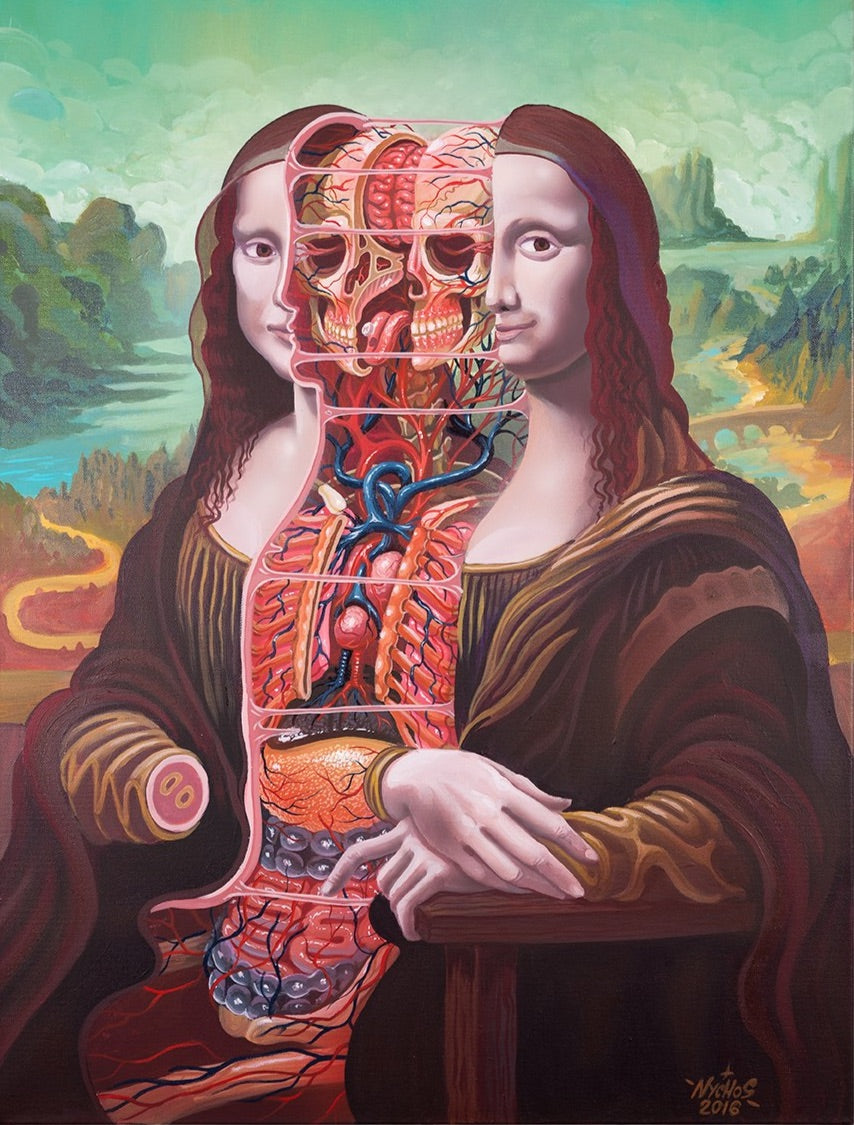 Nychos “Dissection of Mona Lisa”