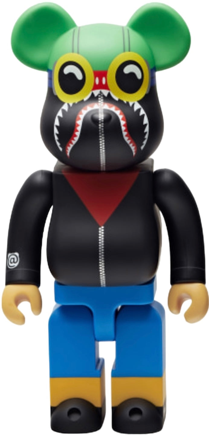 Bearbrick x Hebru Brantley x Bape “Flyboy Shark”