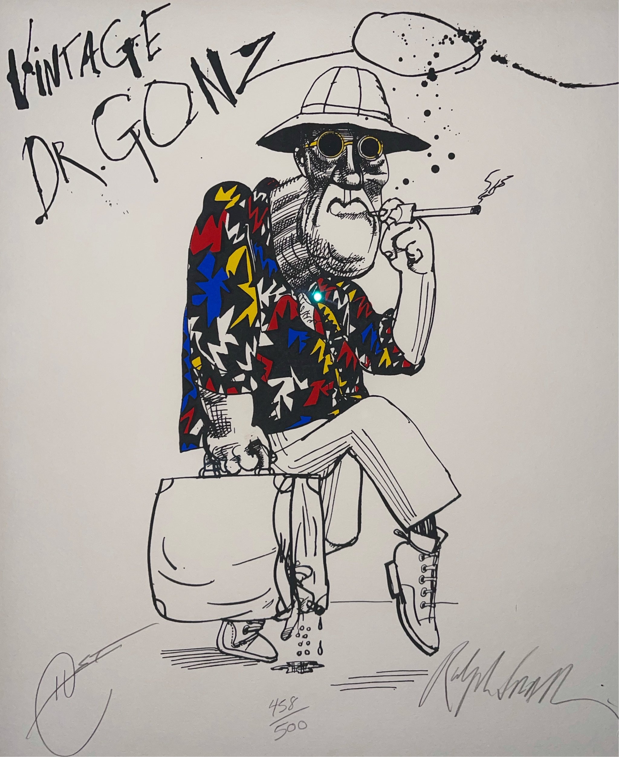 Ralph Steadman “Vintage Dr. Gonzo” – Mile High Gallery