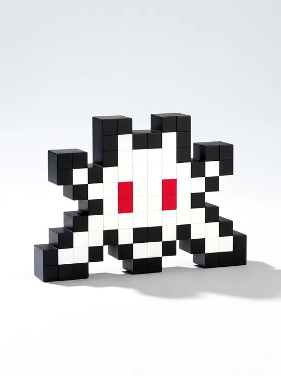Invader “3D Little Big Space” – Mile High Gallery