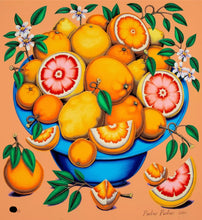 Load image into Gallery viewer, Pedro Pedro “Bowls With Citrus, Flowers &amp; Sliced Tomatoes”

